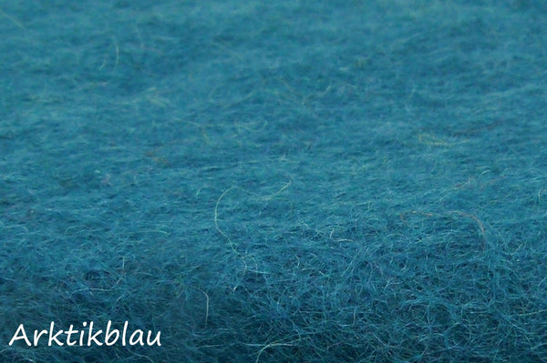 Sitzkissen aus Filz (100% Wolle) rund , 35cm, Blautöne - fair gehandelt