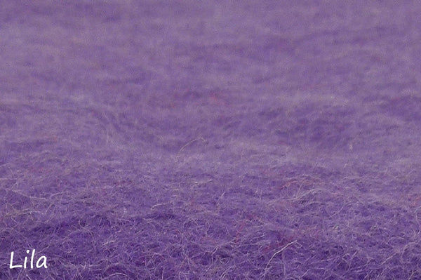 Sitzkissen aus Filz (100% Wolle) rund , 35cm, Blautöne - fair gehandelt