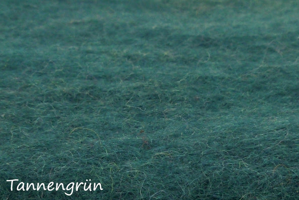 Sitzkissen aus Filz (100% Wolle) rund , 35cm, Grüntöne - fair gehandelt